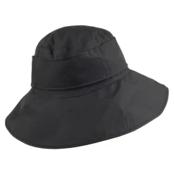 Outlet Chapeau de Pluie Hydrofuge avec Boucle noir Femme Chapeaux De Pluie|Chapeaux Bob