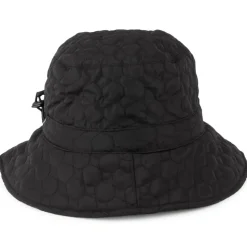Shop Chapeau de Pluie Matelassé Ortensia noir Femme Chapeaux Hiver|Chapeaux Bob