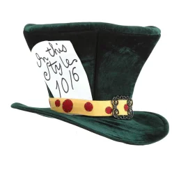 Flash Sale Chapeau Fantaisie Haut de Forme The Mad Hatter Homme Hauts De Forme