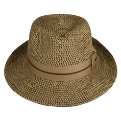Shop Chapeau Fedora C-Crown en Papier Tressé Marton marron Femme/Homme Chapeaux Trilby|Chapeaux Fedora