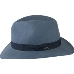 Hot Chapeau Fedora Déformable Hydrofuge Curtis en Laine Feutrée bleu Femme/Homme Chapeaux Trilby|Chapeaux Hiver