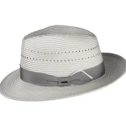 Hot Chapeau Fedora Eli gris Femme/Homme Chapeaux Trilby|Chapeaux Fedora