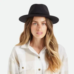 Fashion Chapeau Fedora en Coton Hydrofuge Messer X Adventure noir Femme/Homme Chapeaux Trilby|Chapeaux Fedora