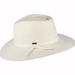 Best Sale Chapeau Fedora en Laine Feutrée Pliable Joanna blanc cassé Femme Chapeaux Trilby|Chapeaux Fedora