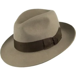 Flash Sale Chapeau Fedora en Laine Feutrée Mayfair beige Femme/Homme Chapeaux Trilby|Chapeaux Fedora