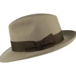 Flash Sale Chapeau Fedora en Laine Feutrée Mayfair beige Femme/Homme Chapeaux Trilby|Chapeaux Fedora