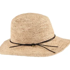 Best Chapeau Fedora en Paille Celery naturel Femme Chapeaux Trilby|Chapeaux Fedora