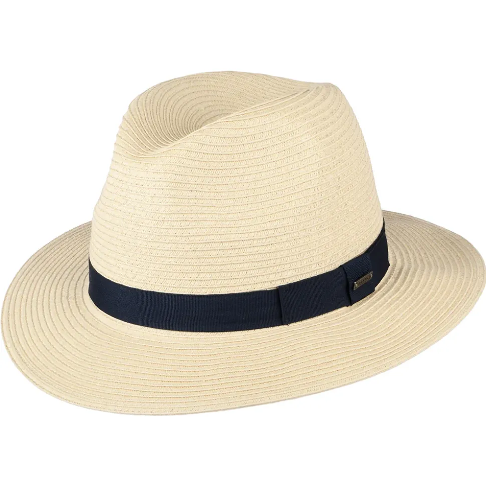 Flash Sale Chapeau Fedora en Paille Toyo Aveloz naturel Femme/Homme Chapeaux Trilby|Chapeaux Fedora
