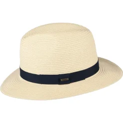 Flash Sale Chapeau Fedora en Paille Toyo Aveloz naturel Femme/Homme Chapeaux Trilby|Chapeaux Fedora