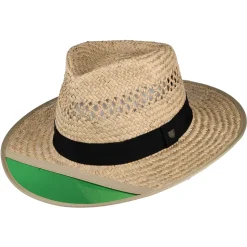 Online Chapeau Fedora en Paille Hunter beige sable Femme/Homme Chapeaux Trilby|Chapeaux Fedora