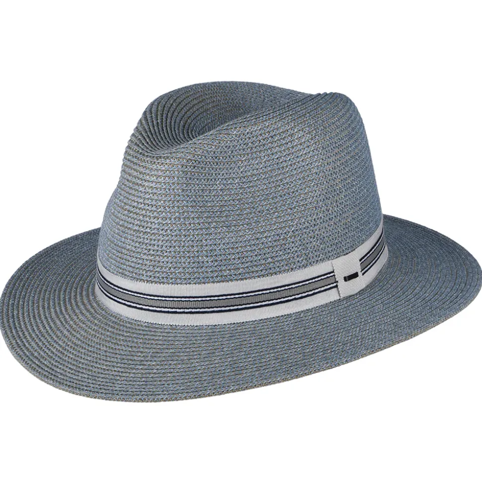 Best Sale Chapeau Fedora Hester bleu clair Femme/Homme Chapeaux Trilby|Chapeaux Fedora