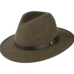 Online Chapeau Fedora Hydrofuge Adventurer olive Femme/Homme Chapeaux Trilby|Chapeaux Fedora