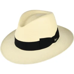 Best Sale Chapeau Fedora Panama Fino naturel Femme Chapeaux Trilby|Chapeaux Fedora