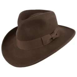 Discount Chapeau Fedora Promotionnel marron INDIANA JONES Femme/Homme Chapeaux Trilby|Chapeaux Fedora