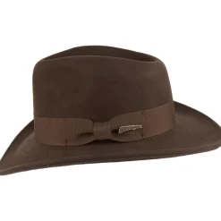 Discount Chapeau Fedora Promotionnel marron INDIANA JONES Femme/Homme Chapeaux Trilby|Chapeaux Fedora