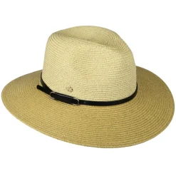 Hot Chapeau Fedora Safari en Papier Tressé Sapo naturel-noir Femme Chapeaux Trilby|Chapeaux Fedora