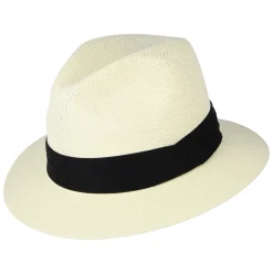 Shop Chapeau Fedora Safari Mat en Paille Toyo ivoire Femme/Homme Chapeaux Trilby|Chapeaux Fedora
