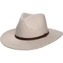Best Chapeau Fedora Safari Provato Knit Jolene taupe Femme Chapeaux Trilby|Chapeaux Fedora