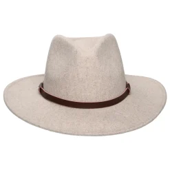 Best Chapeau Fedora Safari Provato Knit Jolene taupe Femme Chapeaux Trilby|Chapeaux Fedora