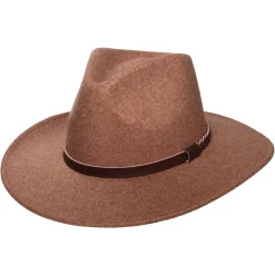 Online Chapeau Fedora Safari Provato Knit Jolene noix de pécan Femme Chapeaux Trilby|Chapeaux Fedora