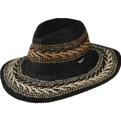 Fashion Chapeau Fedora Été Caledona noir Femme Chapeaux Trilby|Chapeaux Fedora