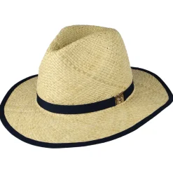 Discount Chapeau Fedora Été en Paille Beach naturel Femme Chapeaux Trilby|Chapeaux Fedora