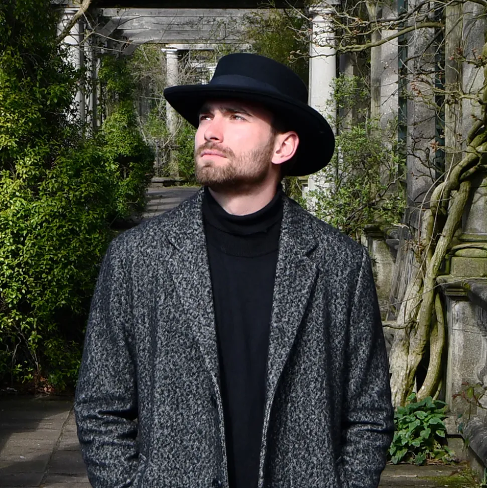 Shop Chapeau Gambler en Laine Feutrée Déformable noir JAXON & JAMES Femme/Homme Chapeaux De Cowboy|Chapeaux De Cowboy