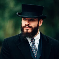 Best Chapeau Haut de Forme Deadman noir JAXON & JAMES Homme Hauts De Forme|Grandes Tailles