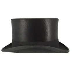 Best Sale Chapeau Haut de Forme en Fourrure Feutrée Melusine noir Homme Hauts De Forme|Chapeaux Homme