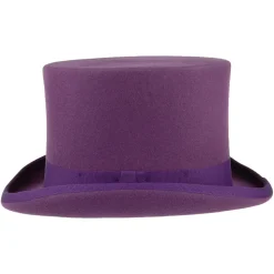 Sale Chapeau Haut de Forme en Laine Feutrée violet Homme Hauts De Forme|Chapeaux Homme