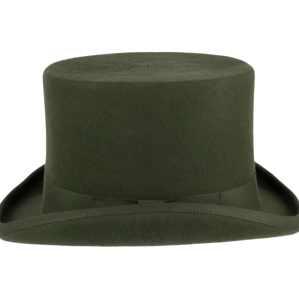 Shop Chapeau Haut de Forme en Laine Feutrée forêt Homme Hauts De Forme|Chapeaux Homme