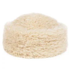 Best Chapeau Hiver en Fausse Fourrure Sherpa crème Femme Fausse Fourrure|Chapeaux Hiver