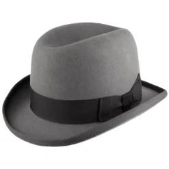 Clearance Chapeau Homburg Churchill gris Homme Grandes Tailles|Chapeaux Homme