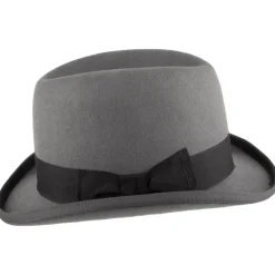 Clearance Chapeau Homburg Churchill gris Homme Grandes Tailles|Chapeaux Homme