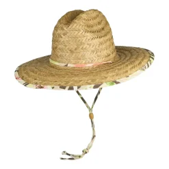 Clearance Chapeau Lifeguard en Paille de Palmier Montane naturel Femme Chapeaux Été|Chapeaux De Paille