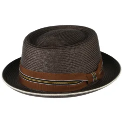 New Chapeau Pork Pie Carver café Homme Chapeaux De Paille|Chapeaux Pork Pie