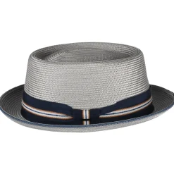 Cheap Chapeau Pork Pie Carver gris Homme Chapeaux Pork Pie|Chapeaux De Paille