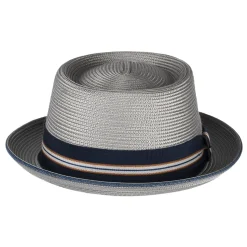 Cheap Chapeau Pork Pie Carver gris Homme Chapeaux Pork Pie|Chapeaux De Paille