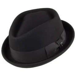 Online Chapeau Pork Pie Déformable Diamond Crown noir JAXON & JAMES Homme Chapeaux Pork Pie|Chapeaux Hiver