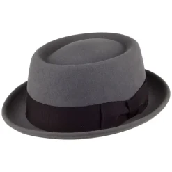 Cheap Chapeau Pork Pie Déformable Hydrofuge Darron en Laine Feutrée vert-de-gris Homme Chapeaux Pork Pie|Chapeaux Homme