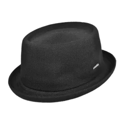 Flash Sale Chapeau Pork Pie en Bambou Mowbray noir Homme Chapeaux Pork Pie|Chapeaux Homme