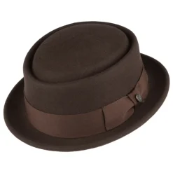 Clearance Chapeau Pork Pie en Laine Déformable marron JAXON & JAMES Homme Grandes Tailles|Chapeaux Pork Pie