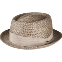 Cheap Chapeau Pork Pie Waits beige-multi Homme Chapeaux Pork Pie|Chapeaux De Paille