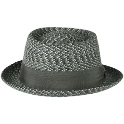 Shop Chapeau Pork Pie Waits mélange de gris Homme Chapeaux Pork Pie|Chapeaux De Paille