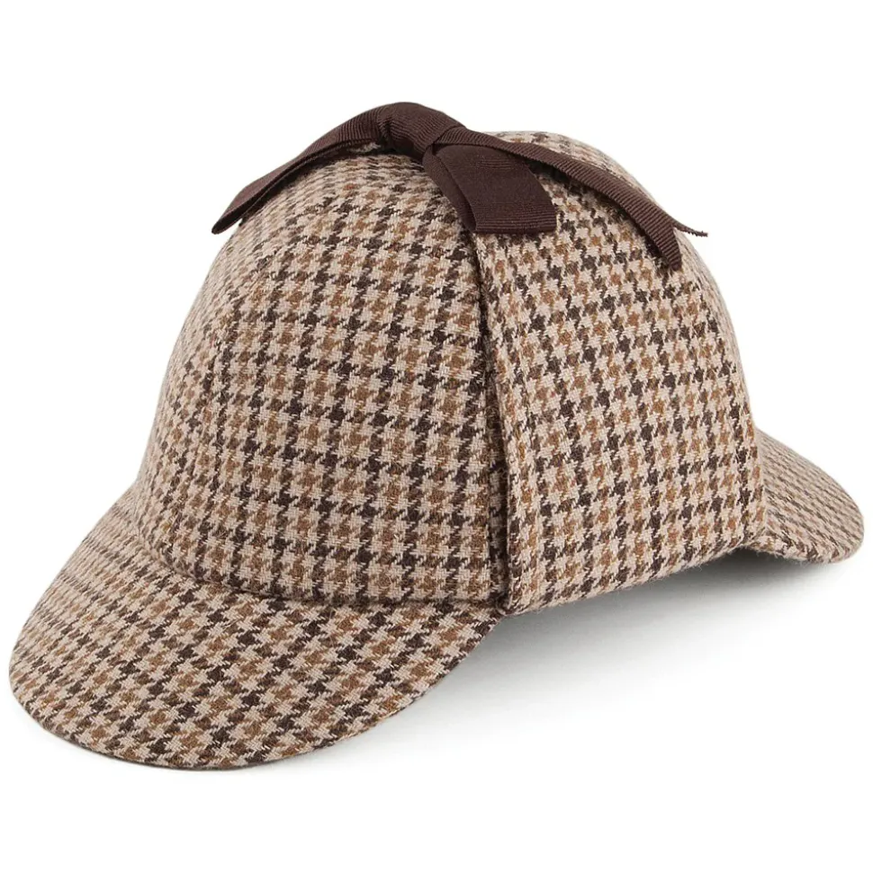 Cheap Chapeau Sherlock Holmes à motifs en pieds de poule JAXON & JAMES Homme Grandes Tailles|Chapeaux Homme