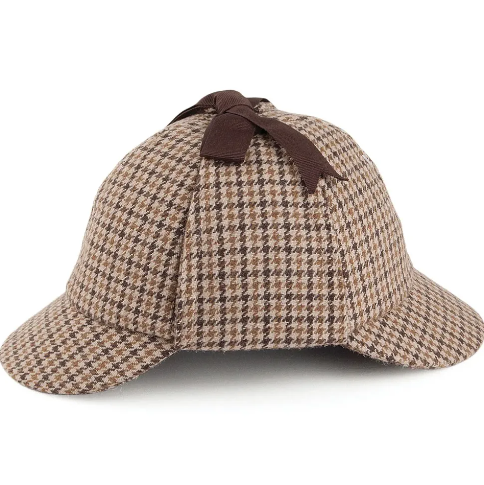 Cheap Chapeau Sherlock Holmes à motifs en pieds de poule JAXON & JAMES Homme Grandes Tailles|Chapeaux Homme