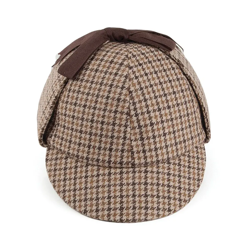Cheap Chapeau Sherlock Holmes à motifs en pieds de poule JAXON & JAMES Homme Grandes Tailles|Chapeaux Homme