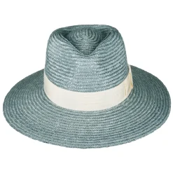 Fashion Chapeau Été à Bord Court en Paille Joanna bleu glacé Femme Chapeaux Été|Chapeaux De Paille