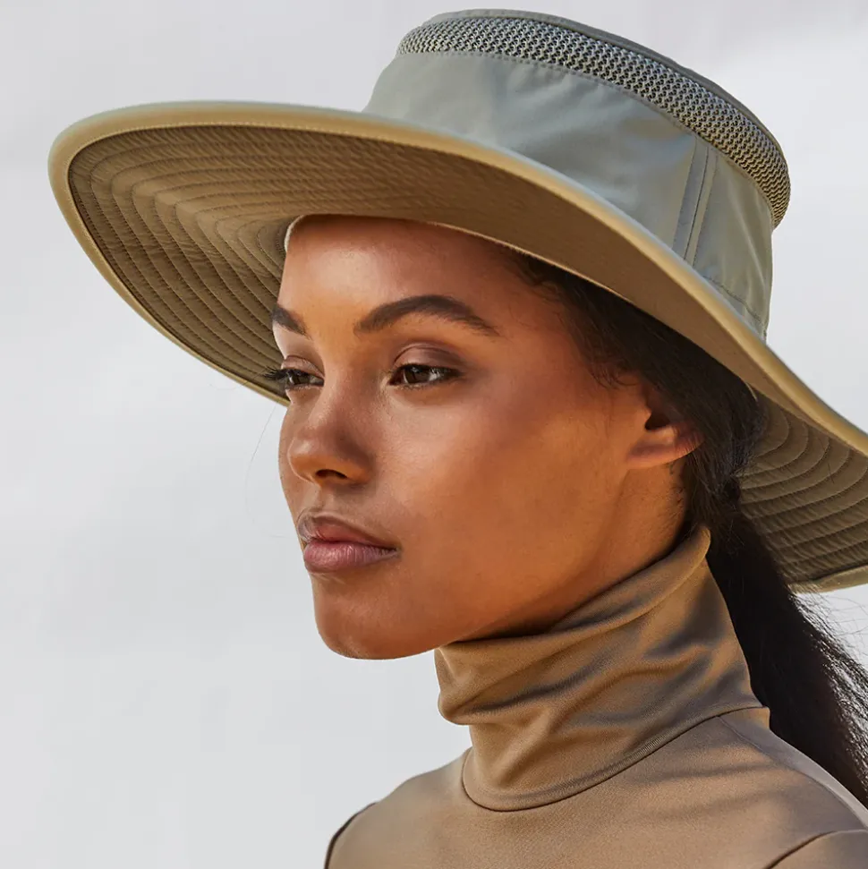 Outlet Chapeau Été à Bord Large LTM2 Airflo khaki Femme/Homme Chapeaux Été|Chapeaux Bob