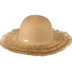 Best Sale Chapeau Été à Frange en Paille Toyo marron clair Femme Chapeaux Été|Chapeaux De Paille